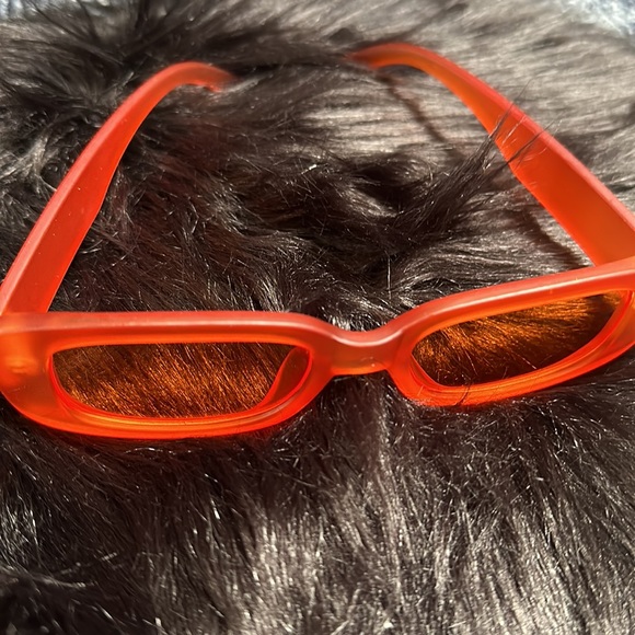 Orange Y2K Sunglasses - Picture 2 of 5